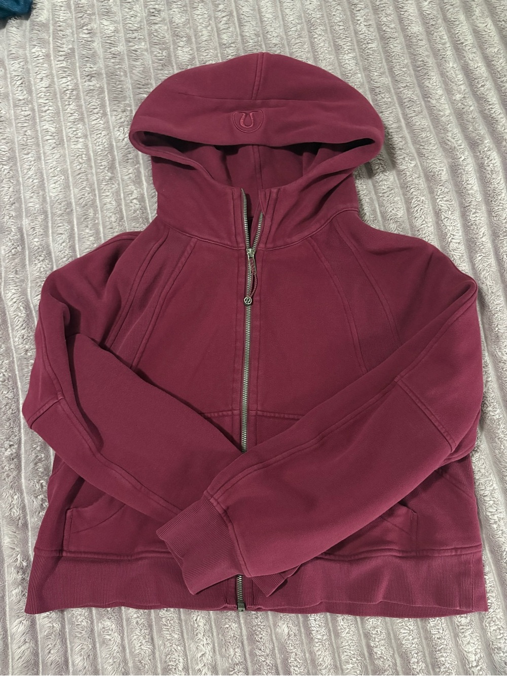 lululemon athletica Deep Berry Full-Zip Hoodie Jacket